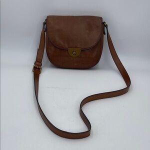 Fossil Grained Leather Crossbody Bag Missing Key